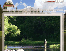 Tablet Screenshot of lostdutchmanresort.com